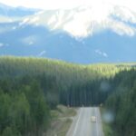 River runs through the Rocky Mountains