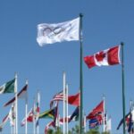 World Flags at the COP ~ Canadian Olympic Park