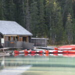 Canoe Hut at Chateau Lake Louise