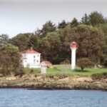 Lighthouse – through Active Pass – West Coast