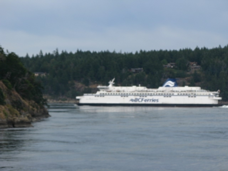 BC Ferry through Active Pass