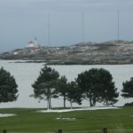 Winter’s view from Victoria’s Golf course – Fisguard Lighthouse