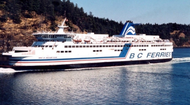 Passing the Spirit of Vancouver Island, BC Ferry